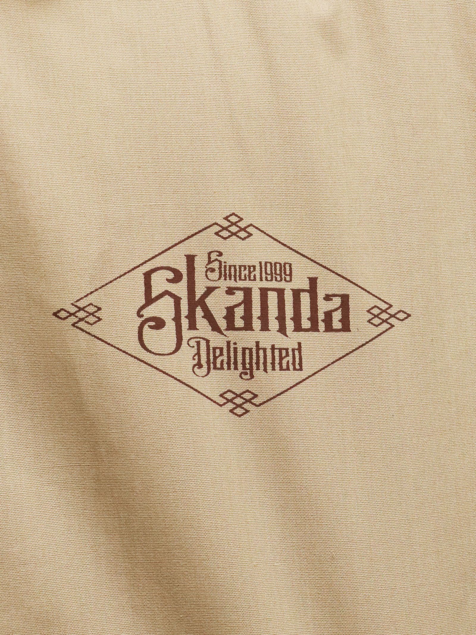SKANDA ORIGNAL T/C コーチジャケット (ベージュ) / SKANDA ORIGNAL  T/C COACH JACKET (BEIGE)