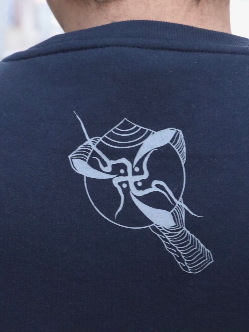 TRIVAL DRAGON SWEAT (NAVY)