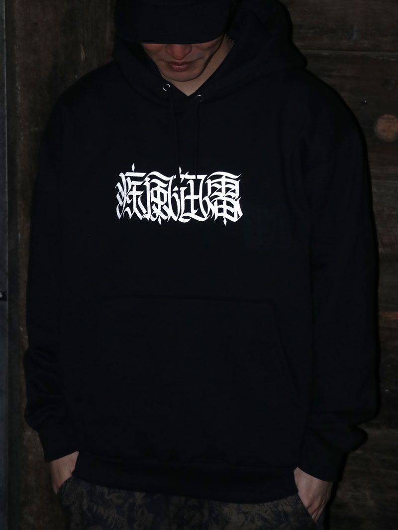 MOZYSKEY×SKANDA "疾風迅雷" PARKA (BLACK) / 別注パーカー (ブラック)
