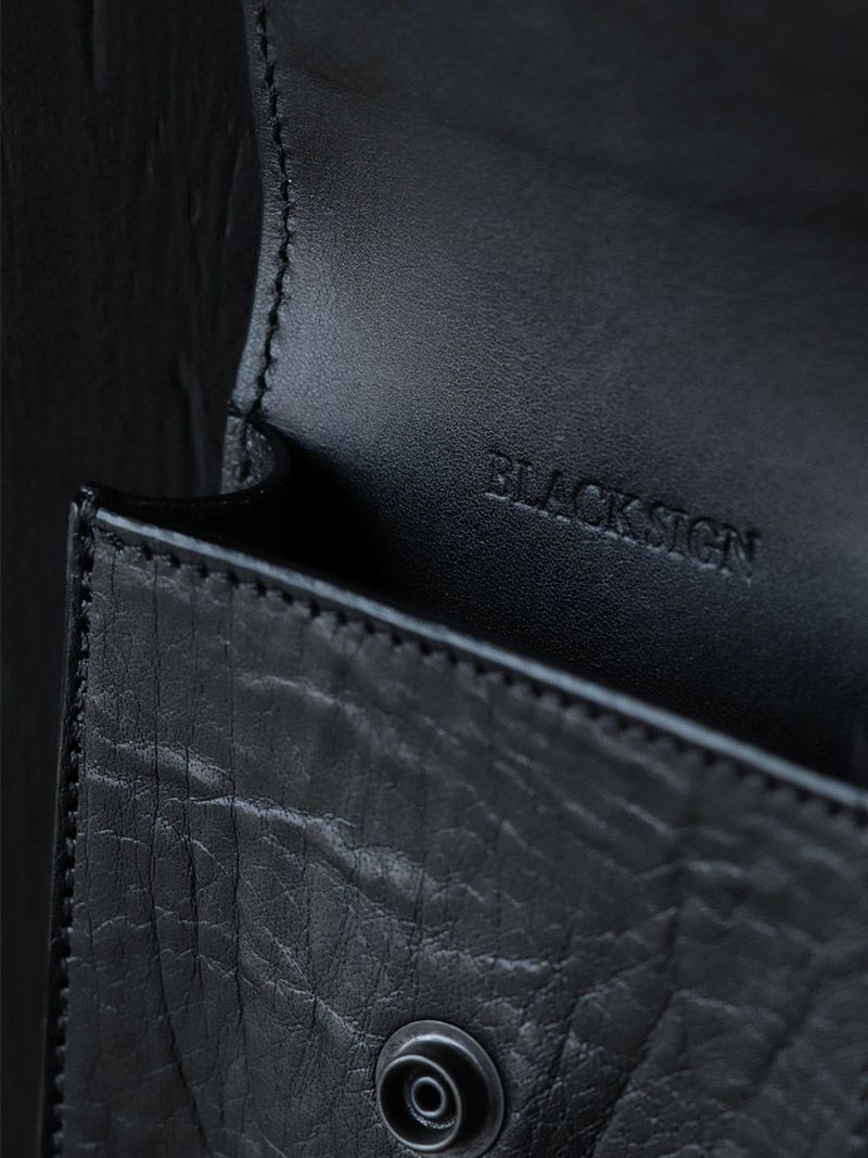 BLACK EYE HANDY BAG (MIDNIGHT BLACK)