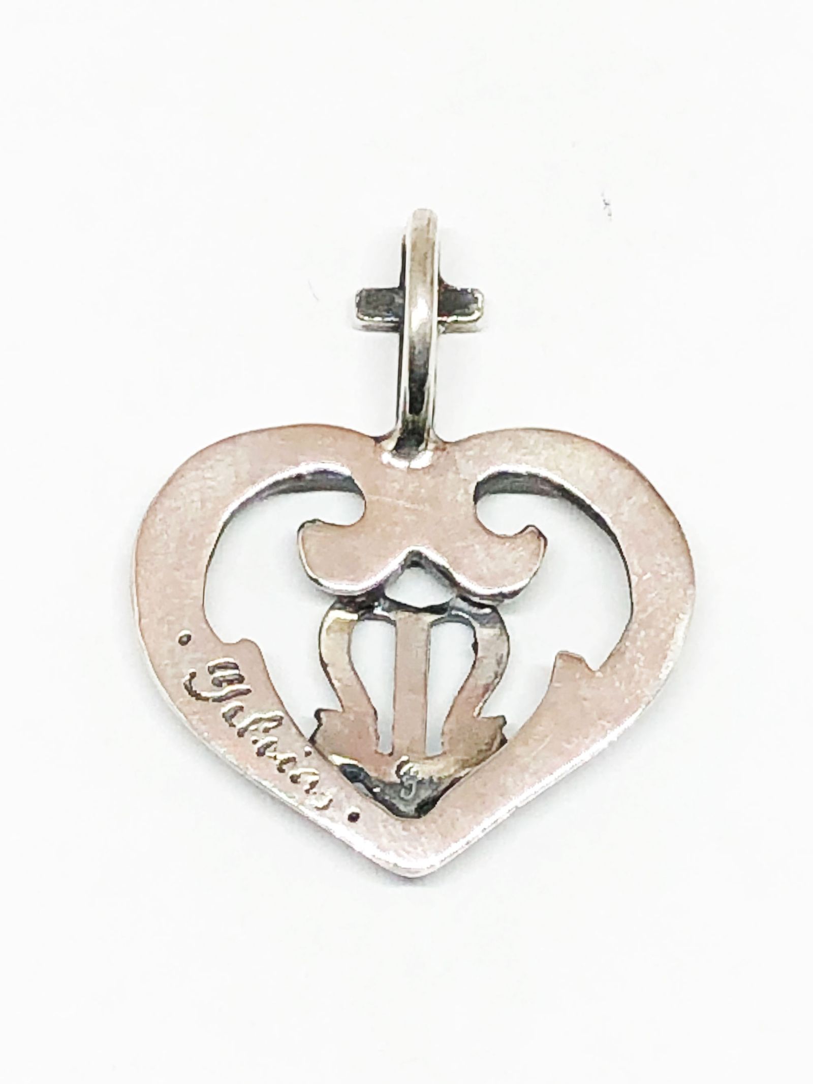 CROSS HEART NECKTOP (SILVER925)