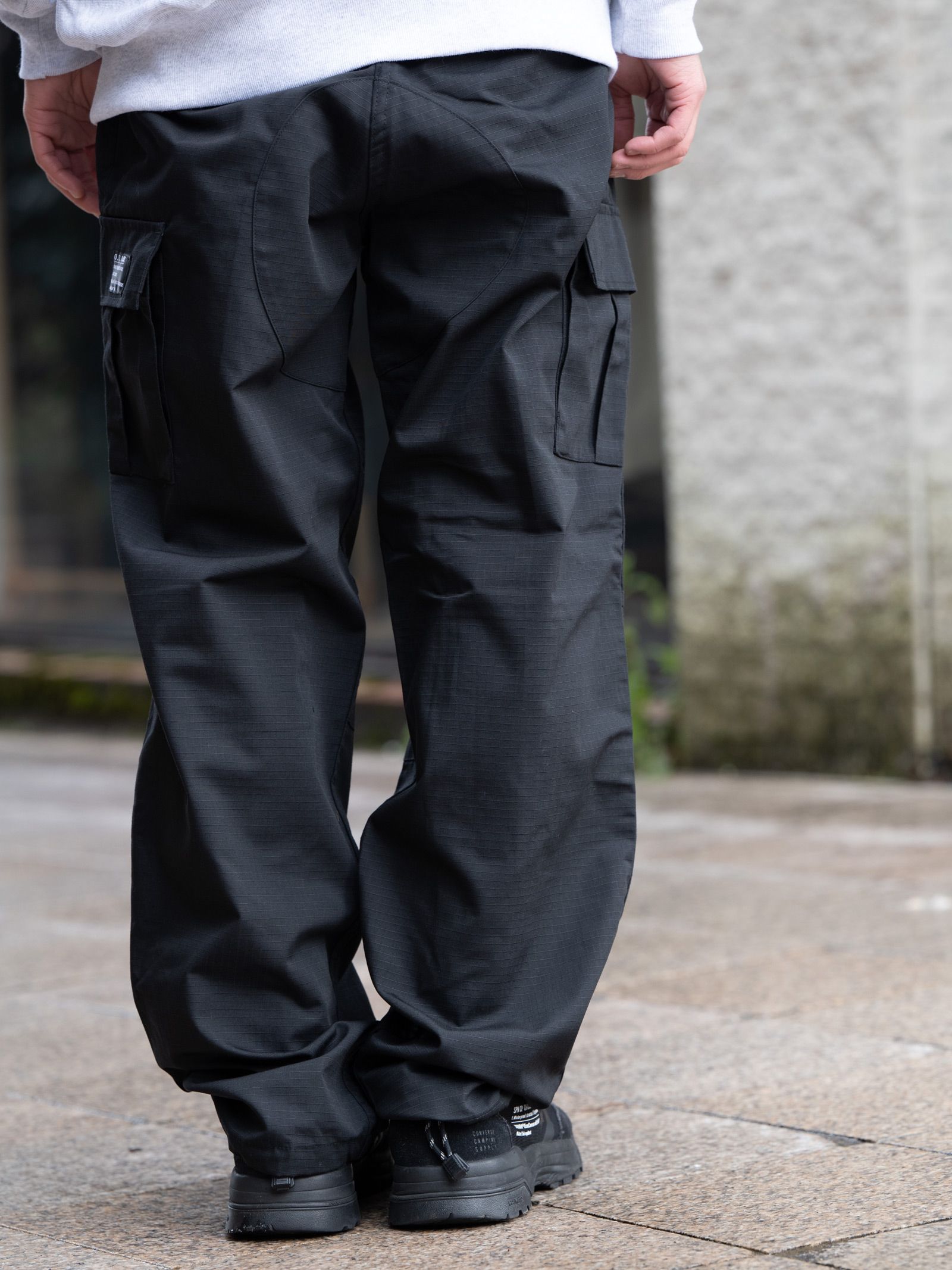 リップストップ BDU パンツ (ブラック) / RIPSTOP BDU PANTS (BLACK)