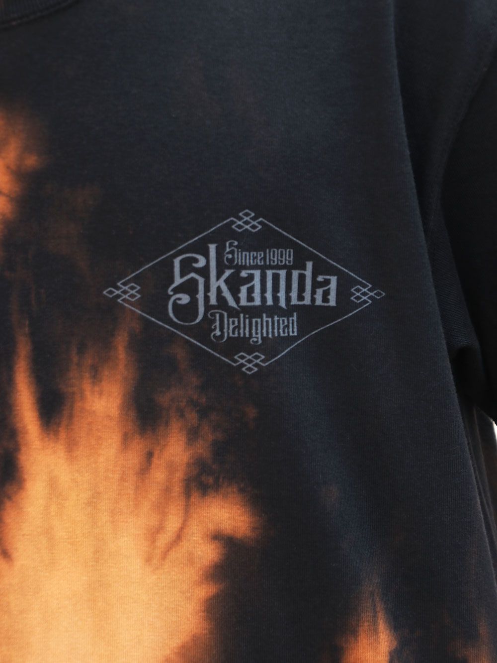 SKANDA オリジナルブリーチTシャツ / SKANDA ORIGNAL BLEACH TEE