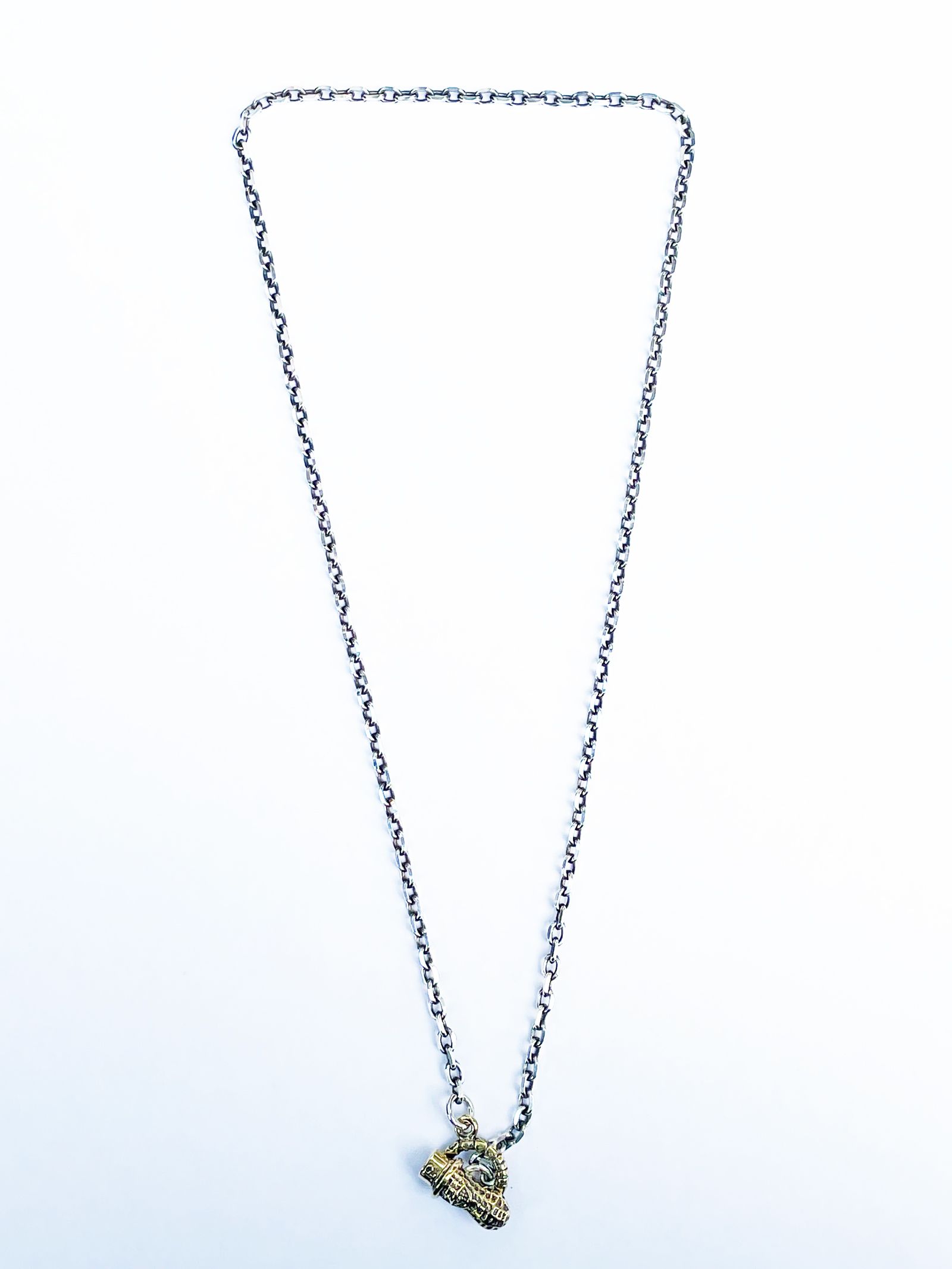 PEANUTS CHAIN Ⅰ -SV x BRASS (SQUARE)