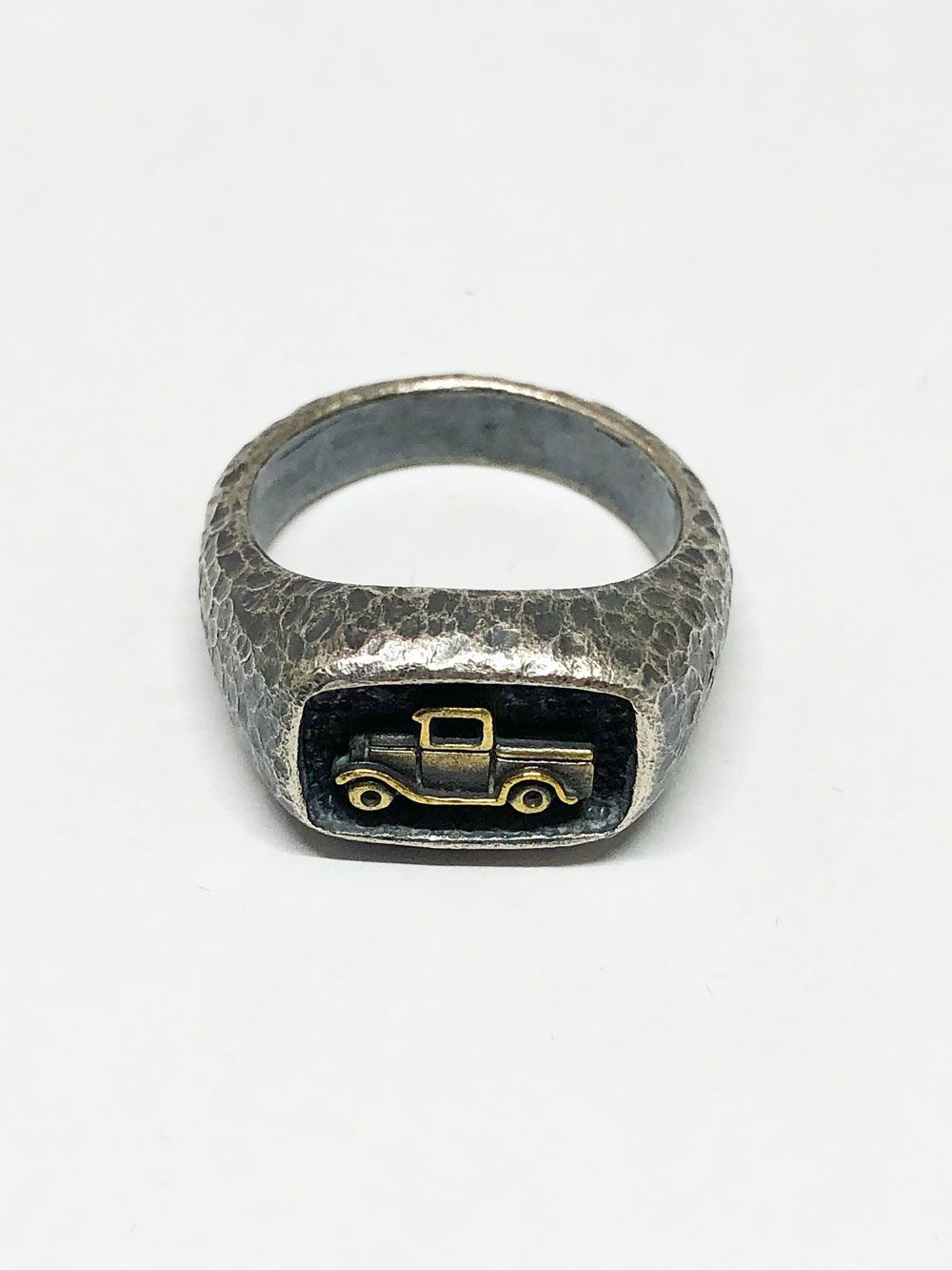 モデル"A"リング(シルバー×ブラス)/ Model "A" Ring (SILVER×BRASS)