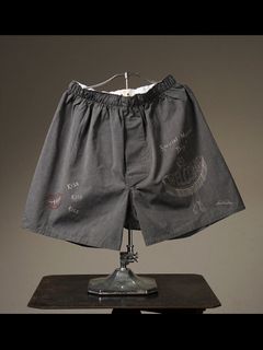 STANDARD BOXER SHORTS "PANTY MESSAGE SPECIAL NIGHTS!" (BLACK)