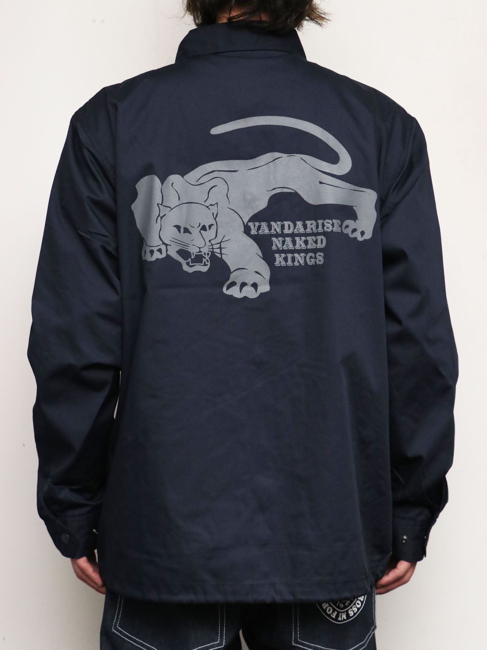SKANDA ORIGNAL T/C コーチジャケット (ネイビー) / SKANDA ORIGNAL  T/C COACH JACKET (NAVY)