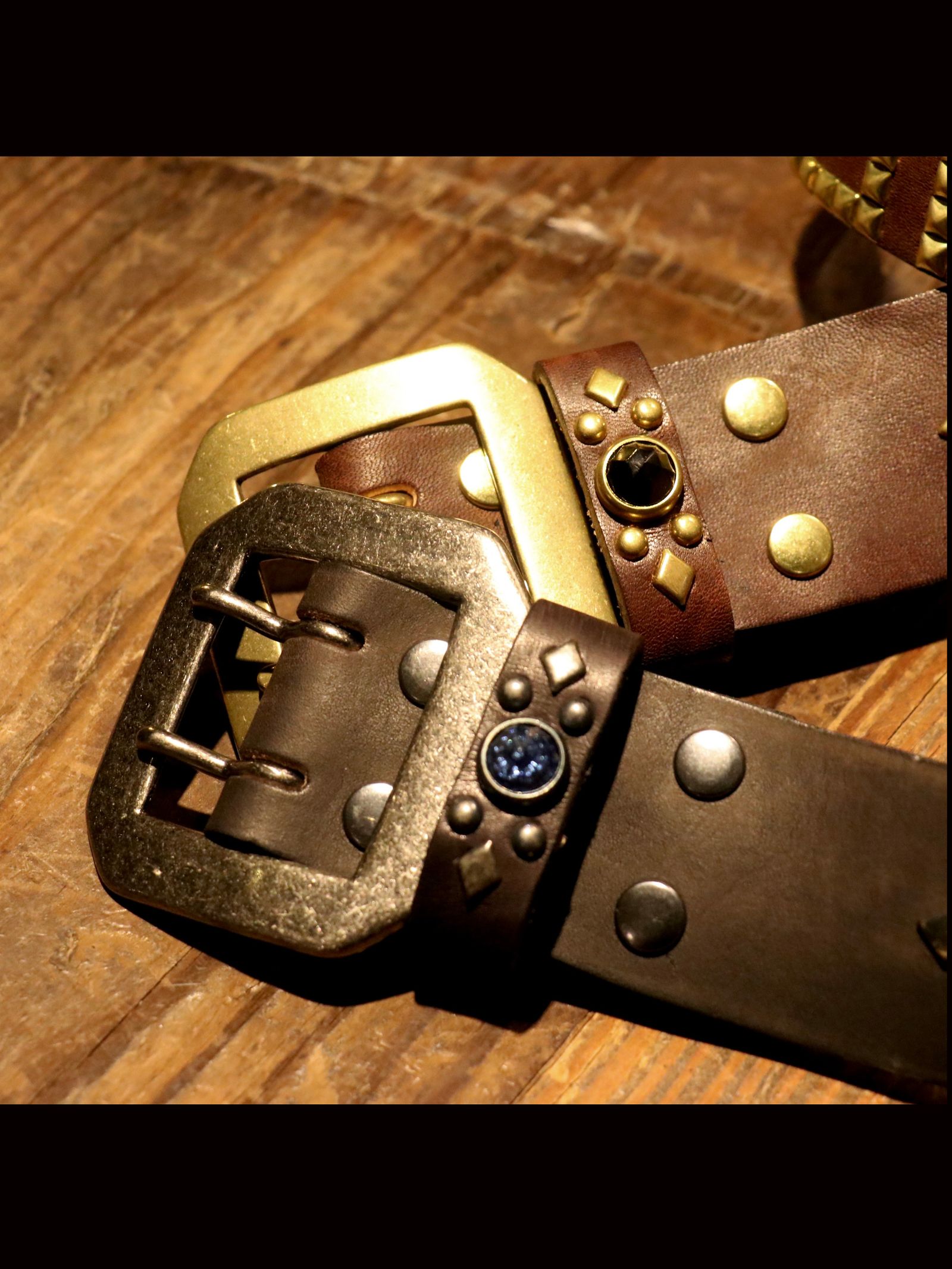 【SKANDA別注モデル】SPIDERNET "SFFS" BLT "BRASS" 1 / スパイダーネットベルト
