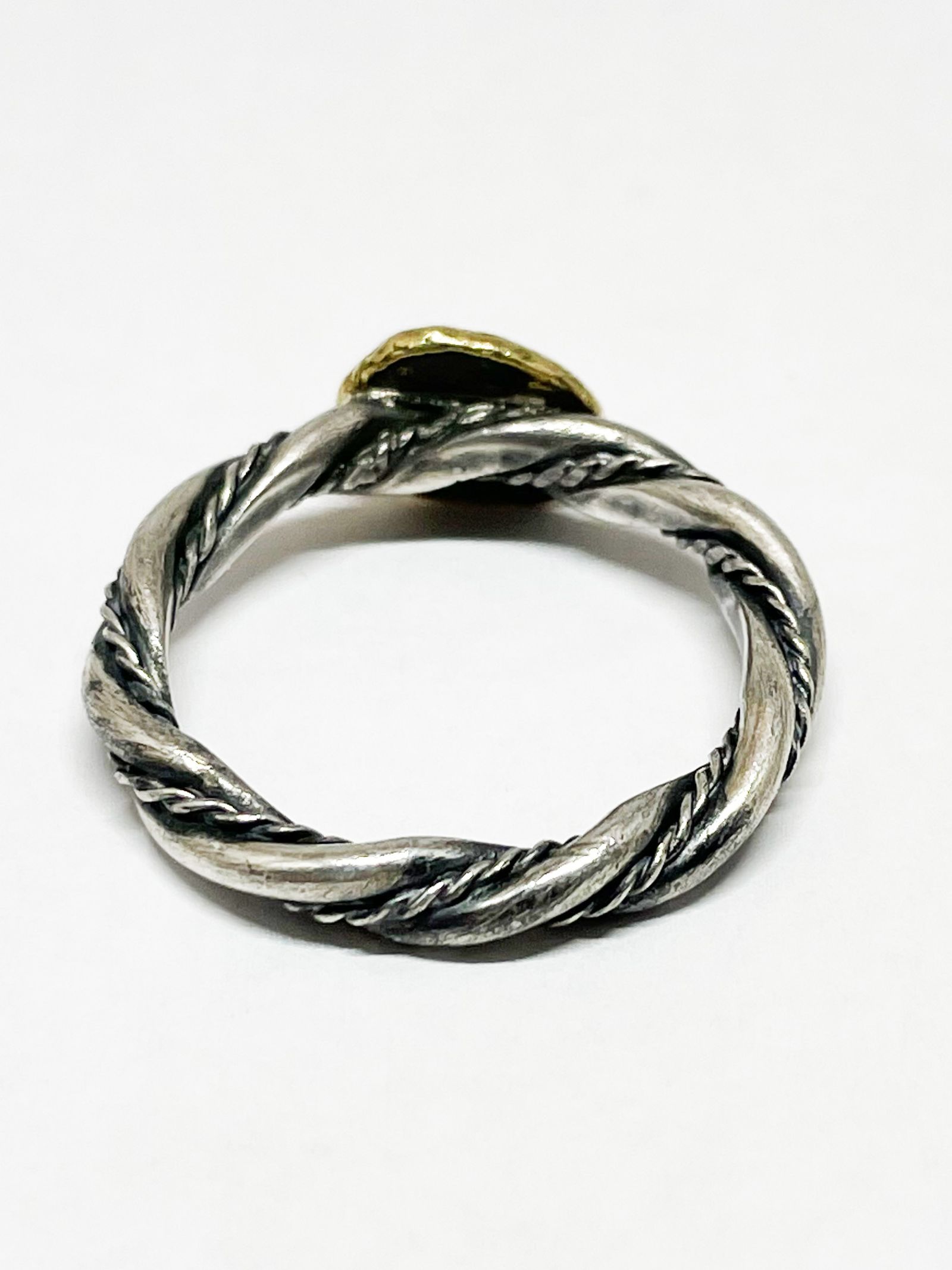 ツイステッド ワイヤーリング "モデルA"/ TWUSTED WIRE RING   Model "A" (LARGE)