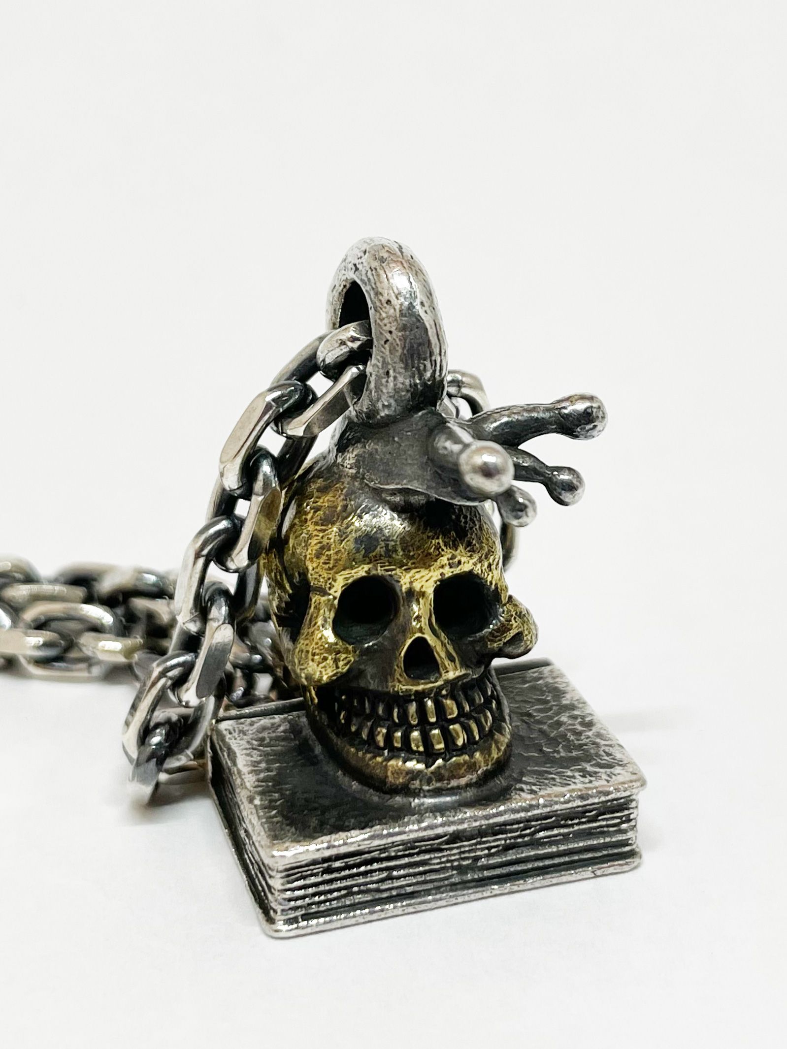 Snail & Skull & Book × "Mouse & Cheese" Chain (Large)