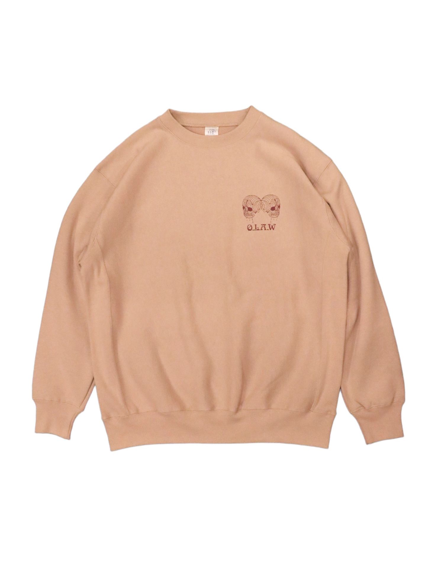 Entourage 12OZ CREW NECK SWEAT (SMOKE PINK)