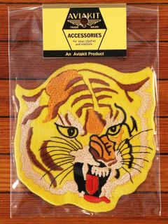 "WILD CAT EMBROIDERED"PATCH (TIGER WAPPEN)