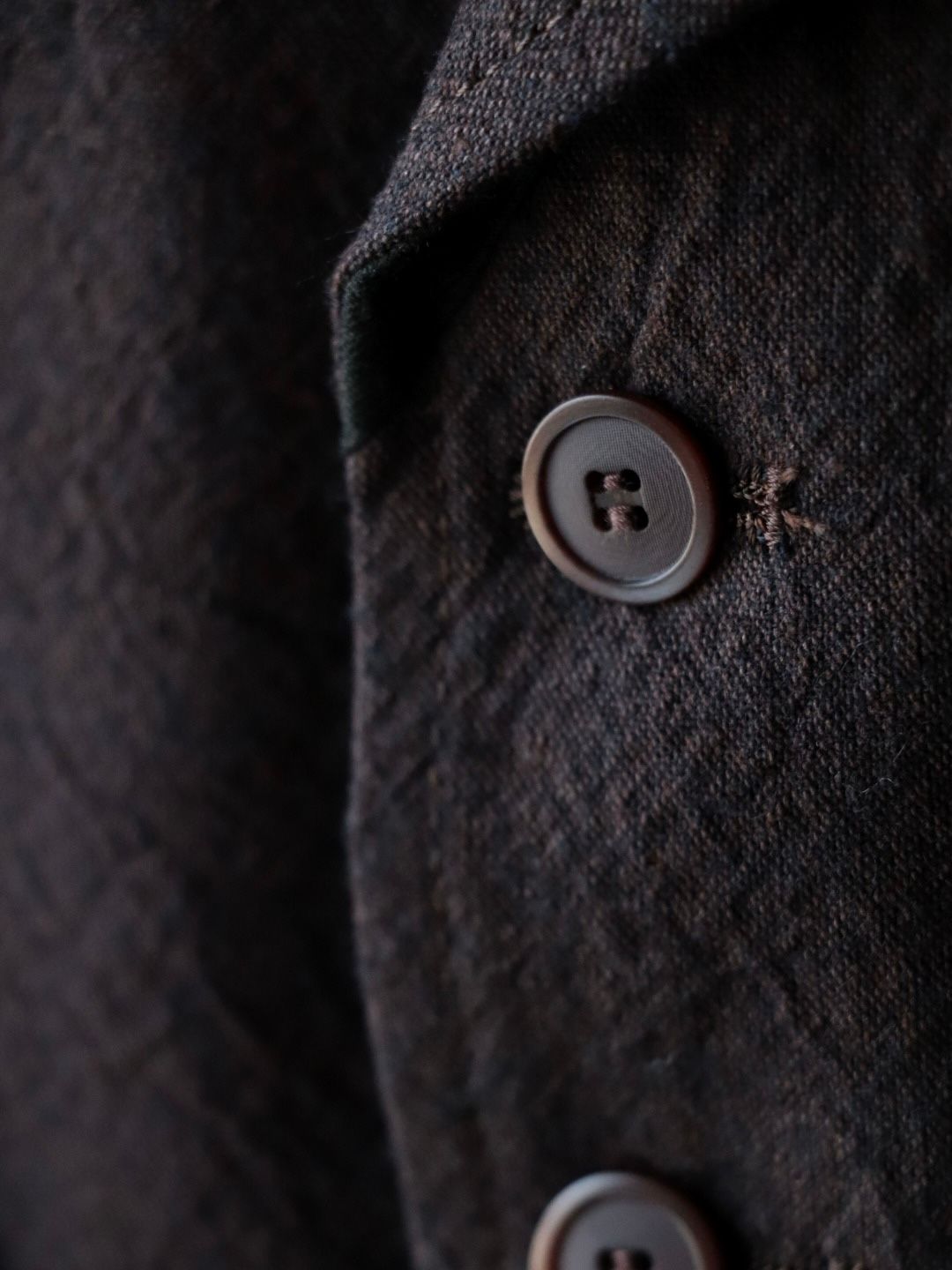 ANCIENT CLOTH WYOMING VEST (DEAD LEAF BROWN)