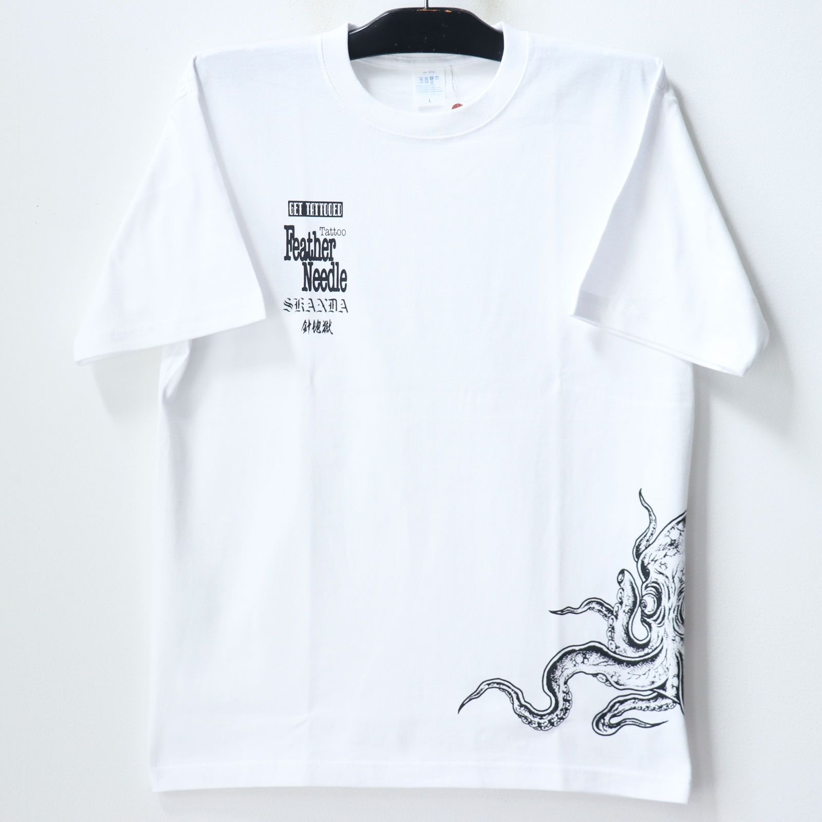 ocean極美品 ヒューゴ ボス ラインストーン反転ロゴ ロンT スウェッ O.L.A.W - 【EMPOWER NOTO PENINSULA TEE VOL.01】 FEATHER