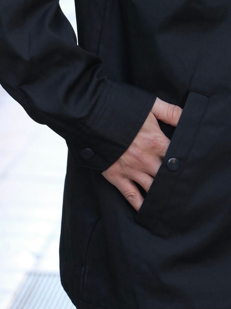 “IDATEN” TC COACH JACKET (BLACK)