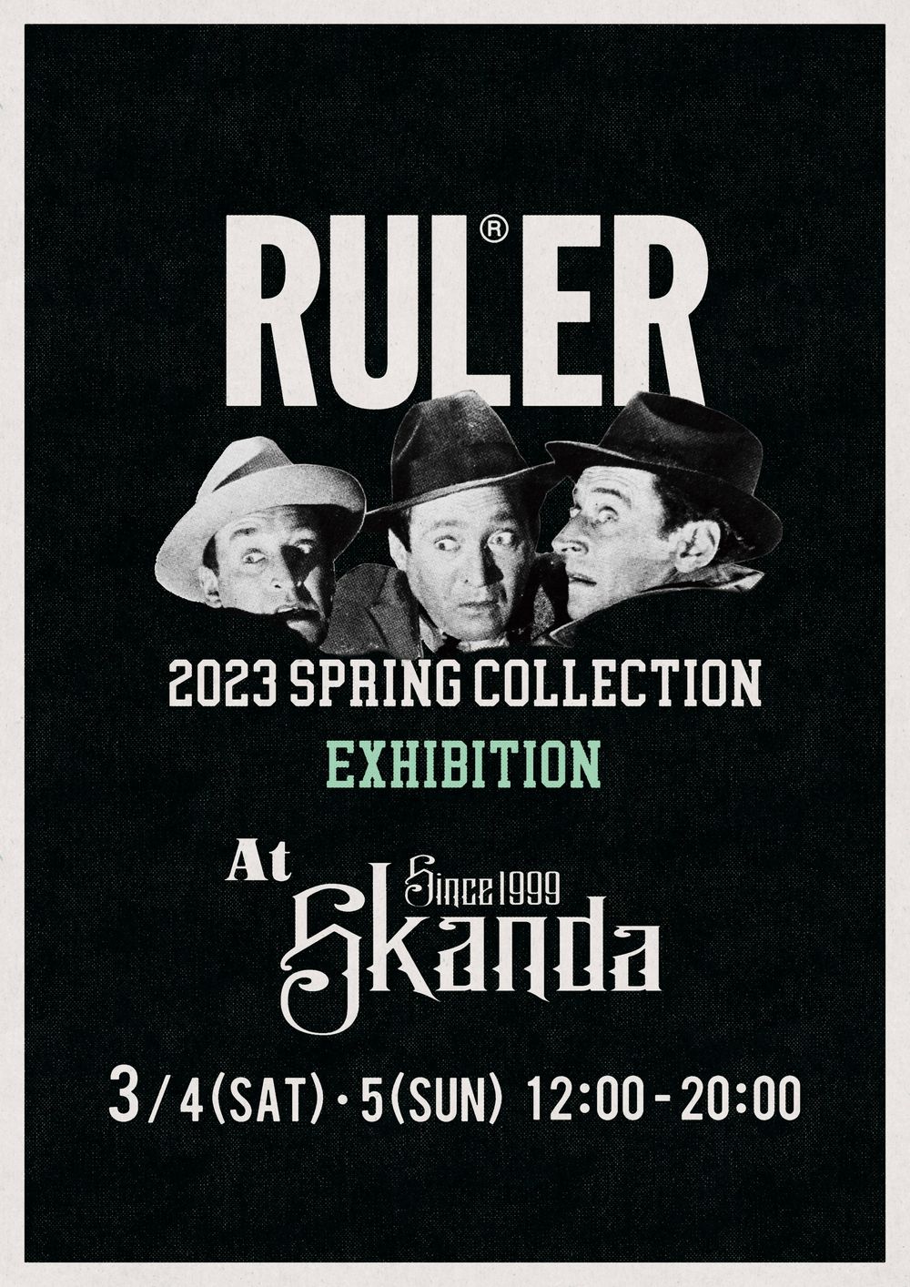 【RULER 2023 SPRING COLLECTION in SKANDA】