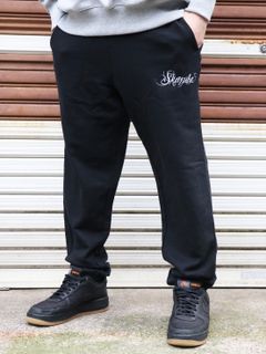 "SKANDA"スウェットパンツ (ブラック) / "SKANDA" SWEAT PANTS (BLACK)