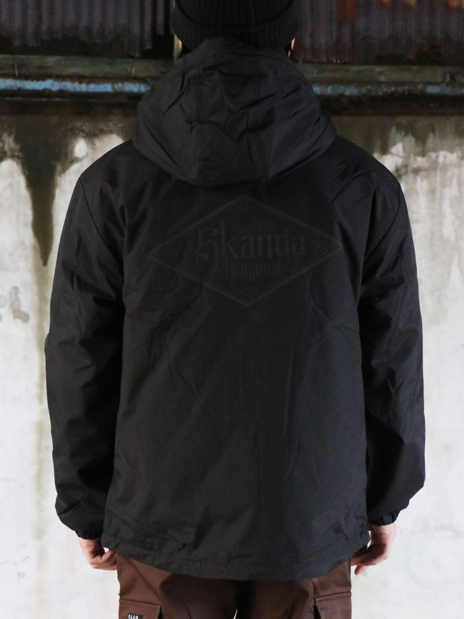 SKANDA REFLECTIVE WARM SHELL JACKET (BLACK)