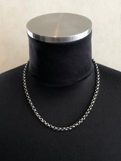 ROLL CHAIN 45cm (厚み 約2.4mm , 幅約5.6mm) (SILVER925)