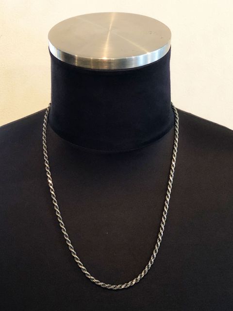ROPE TYPE CHAIN 60cm (線径約3mm) (SILVER925)