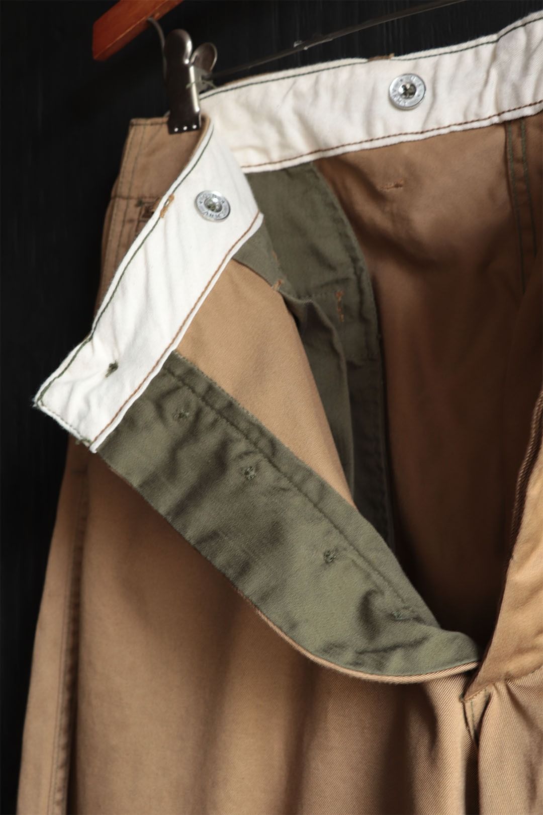 KHAKI CHINO SHERIFF BREECHES (FIELD BEIGE)