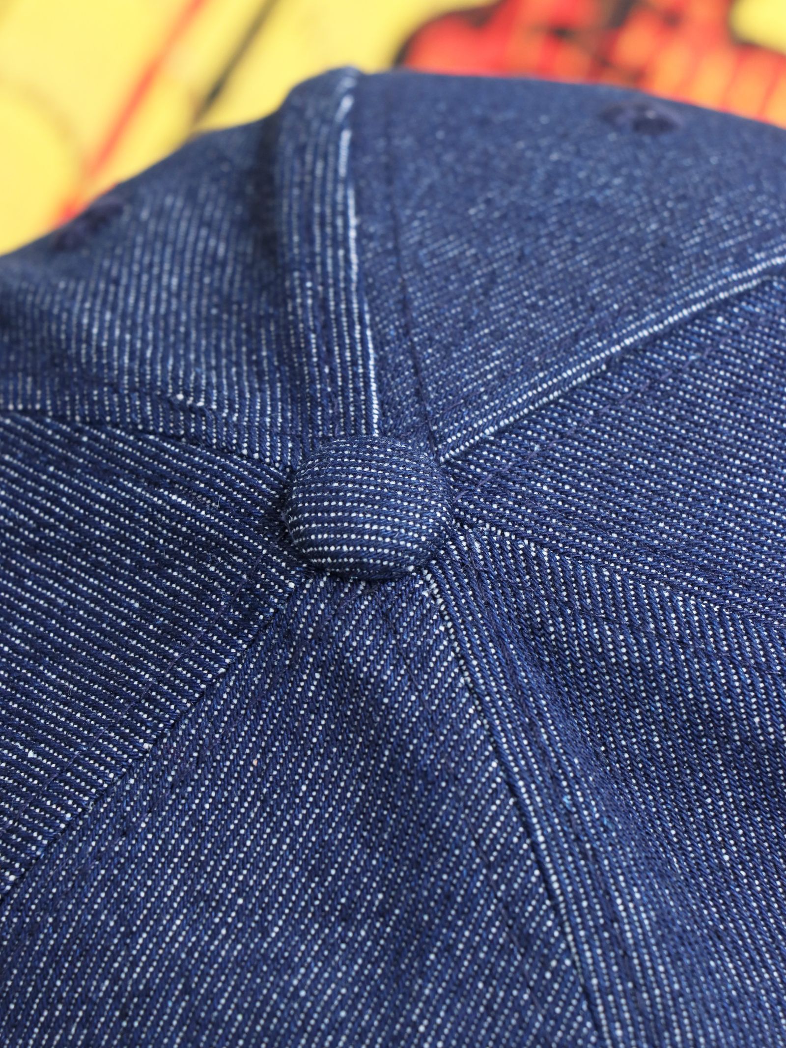 SKANDA カーブバイザーミドルキャップ / SKANDA Curve Visor Middle Cap (DENIM)