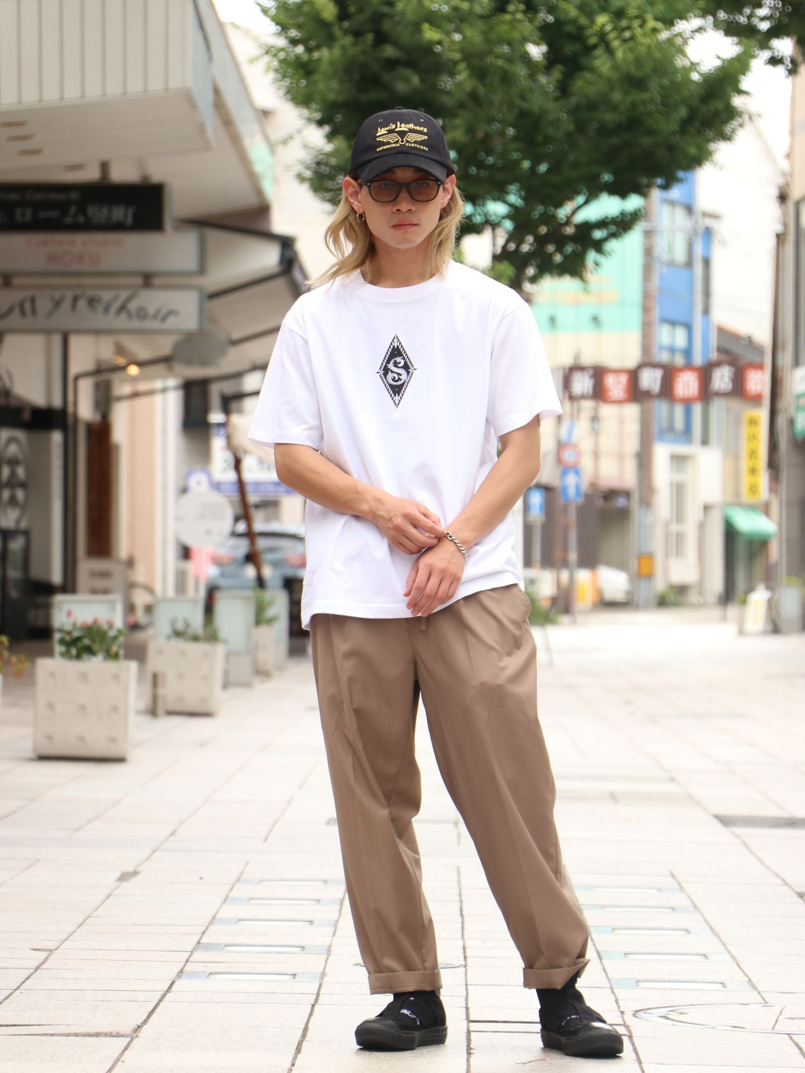 トライバル タイガーTシャツ(ホワイト) / TRIBAL TIGER TEE
