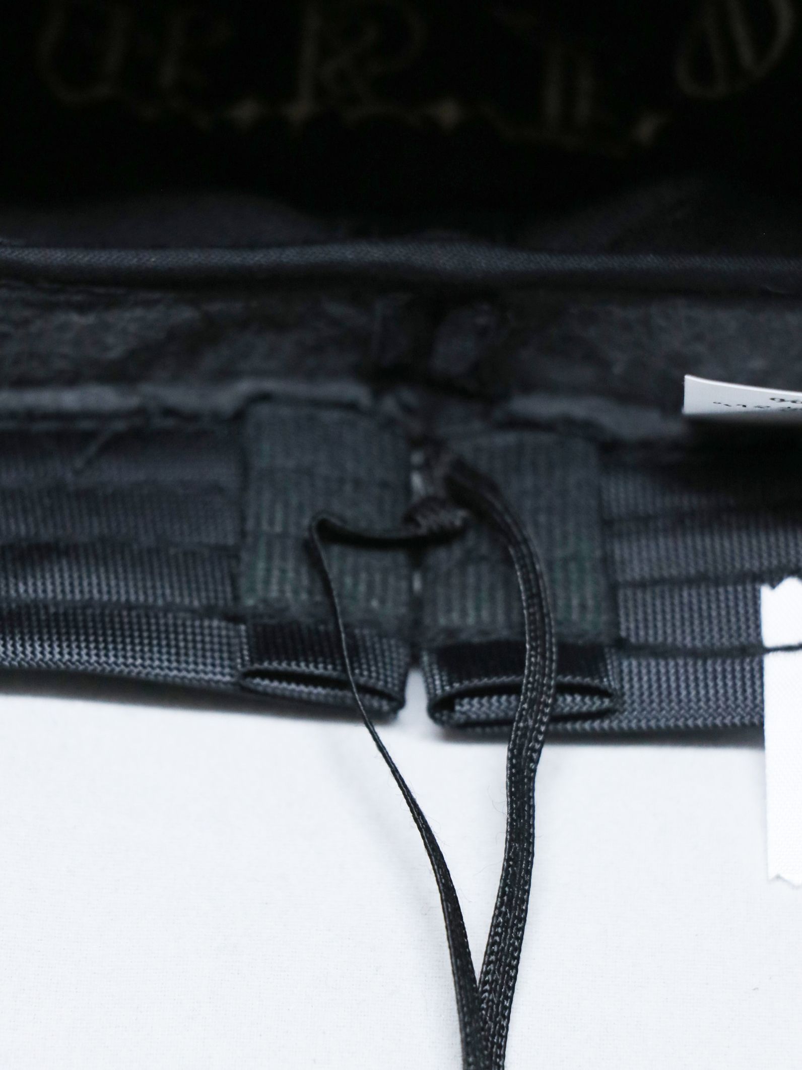 O.L.A.W EMBROIDERY CASQUETTE (CHARCOAL GLAY)