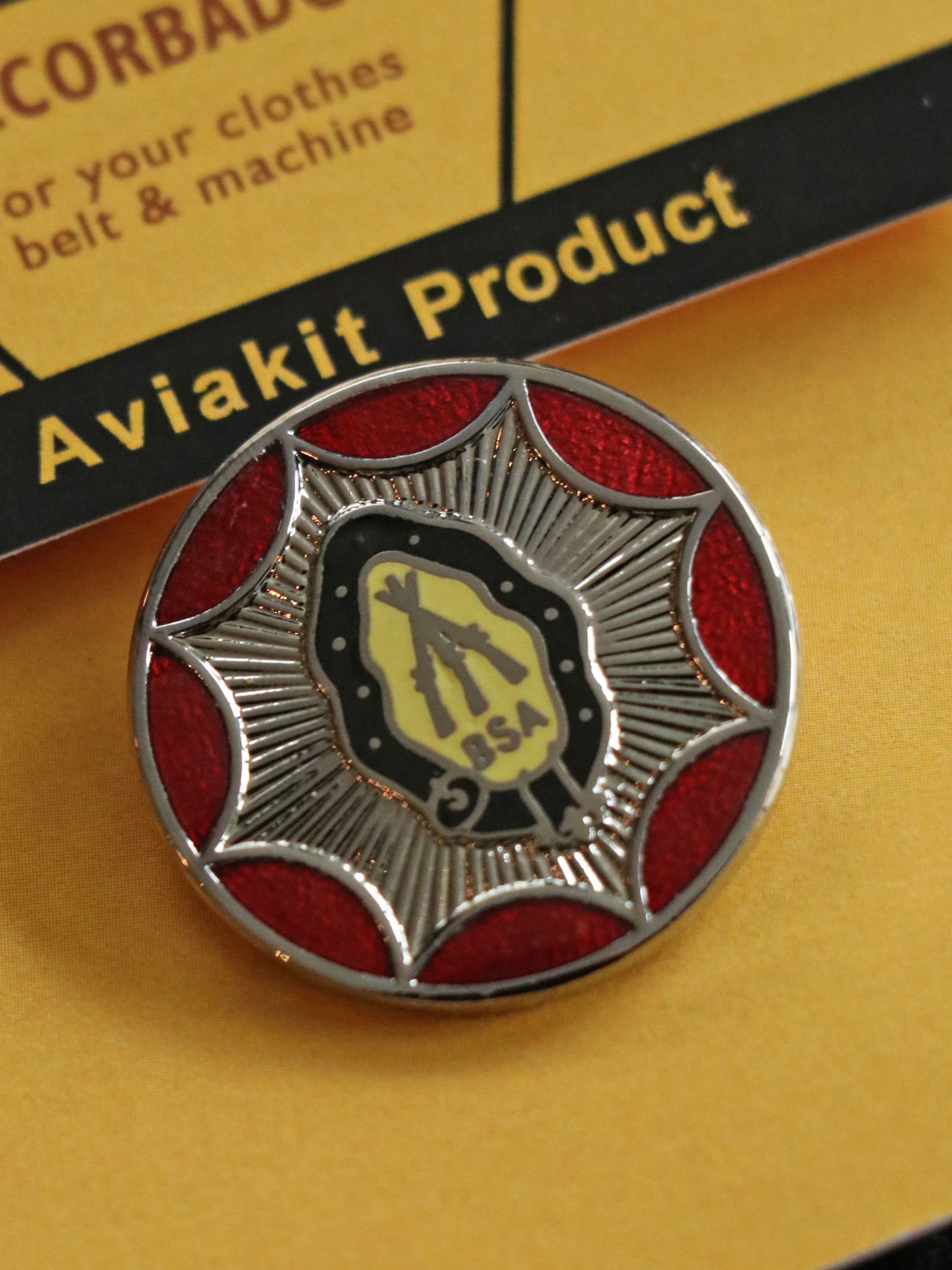 "BSA GUNS" BADGE