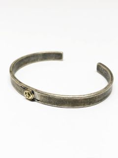 スモール ピース バングル (銀 x 金) / SMALL PEACE BANGLE (SILVER925 x k18 GOLD)