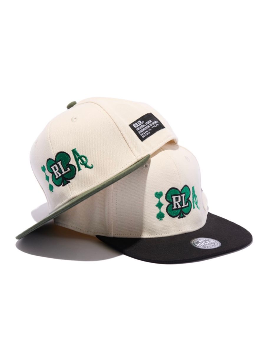 ACE OF CRUBS 6PANEL SBC (WHITE/GREEN , WHITE/BLACK)