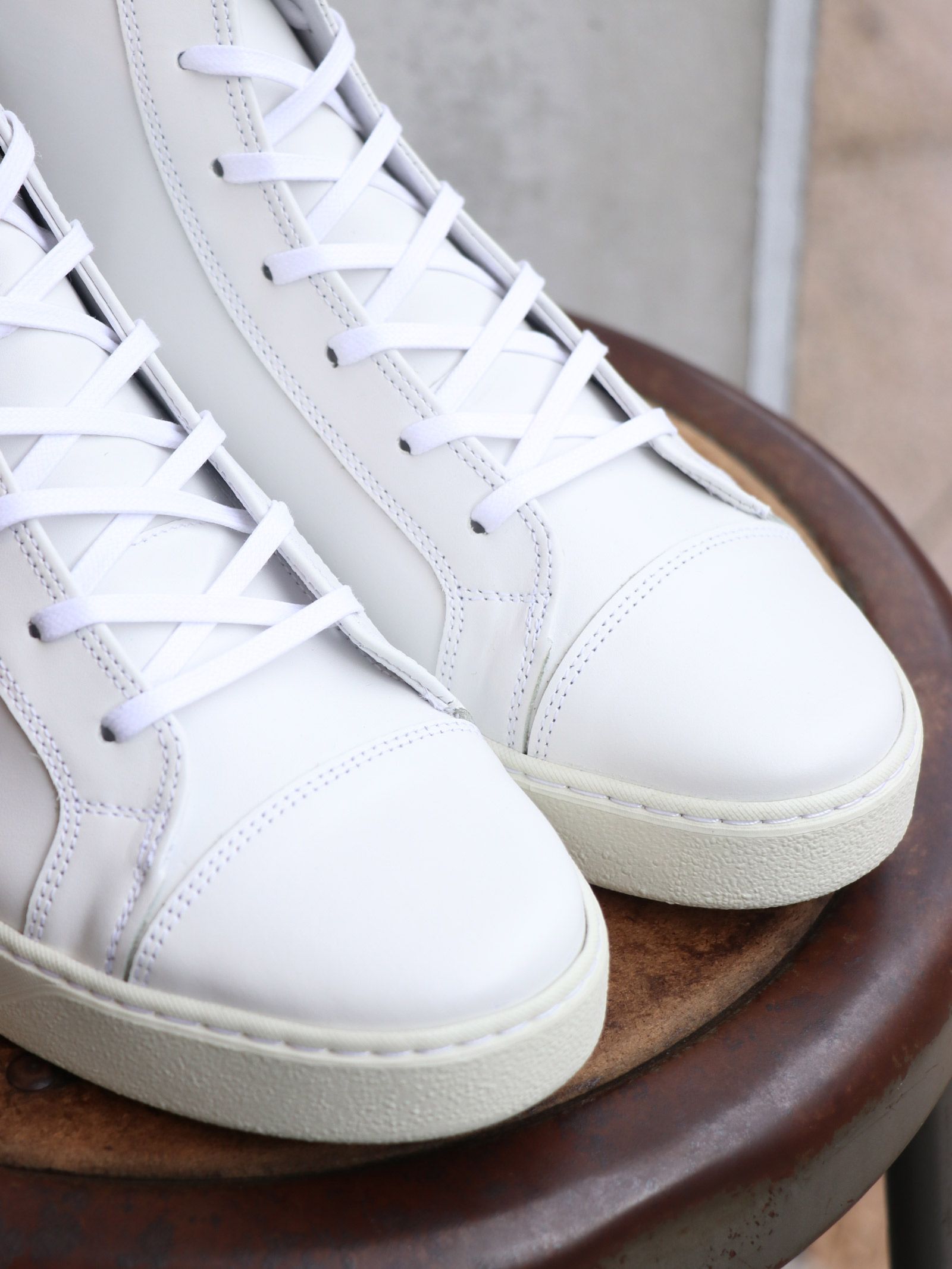 【最終一点】SIDECAR SNEAKER HIGH (WHITE)