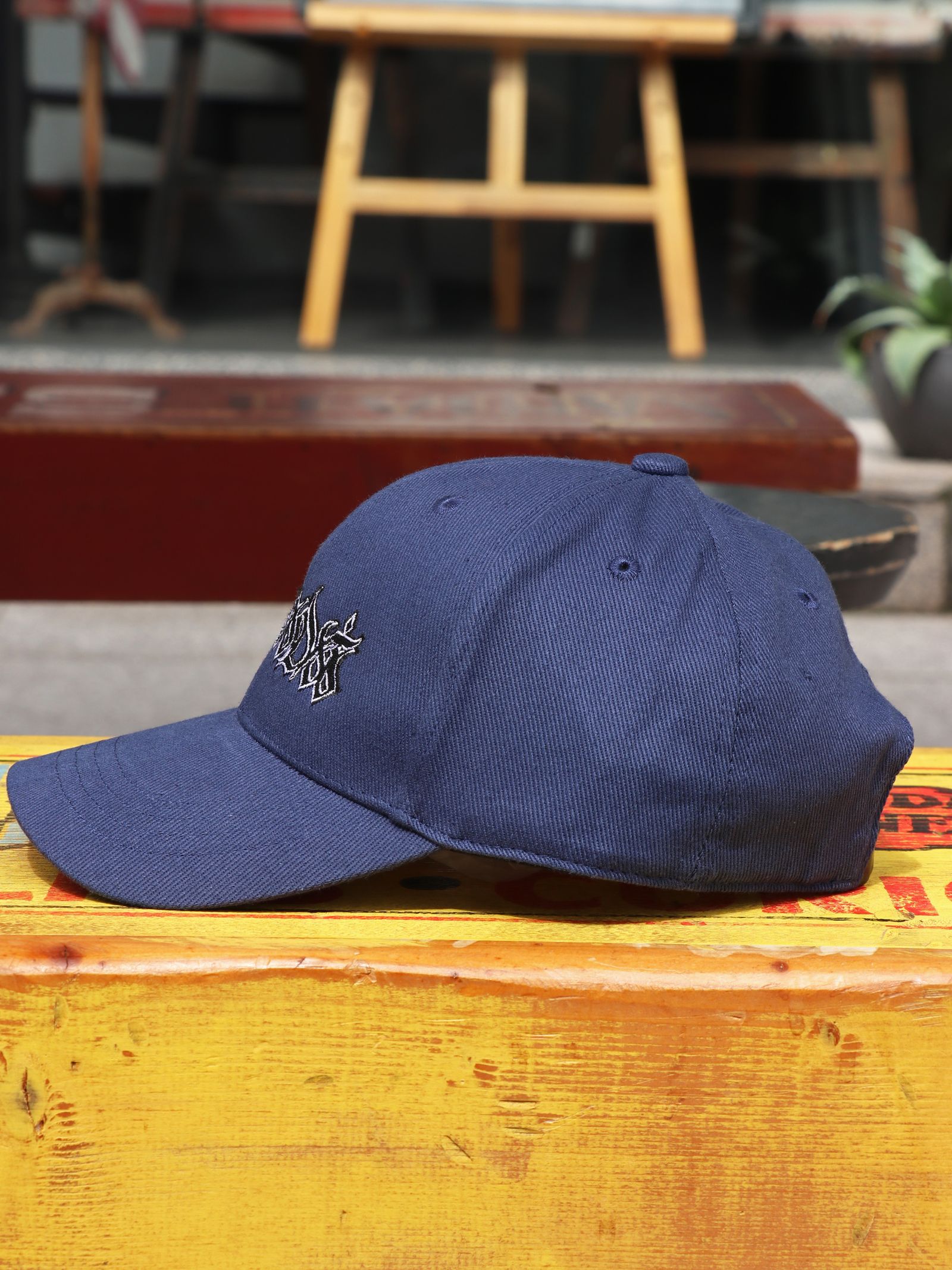 SKANDA カーブバイザーミドルキャップ / SKANDA Curve Visor Middle Cap (NAVY)