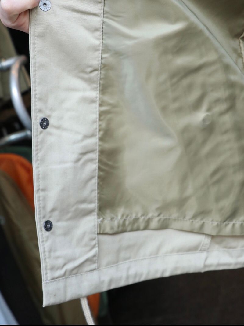 “IDATEN” TC COACH JACKET (BEIGE)