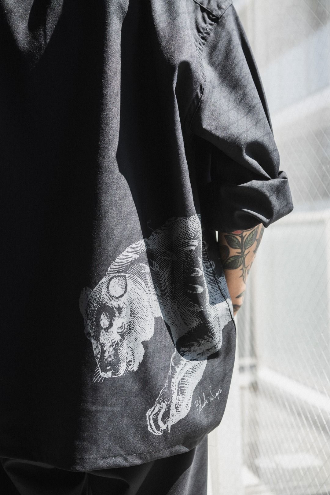 JONSTON SHIRTS "LYNX" (MIDNIGHT BLACK)