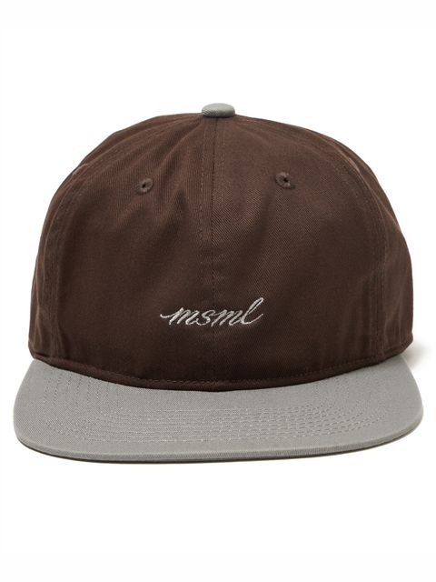 ツートン ロゴキャップ/ TWO TONE LOGO CAP (BROWN）