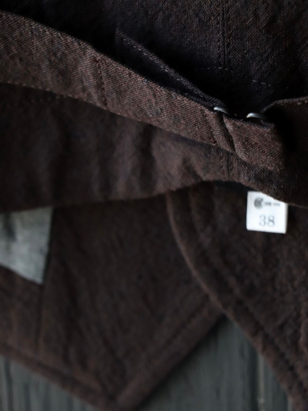 ANCIENT CLOTH WYOMING VEST (DEAD LEAF BROWN)