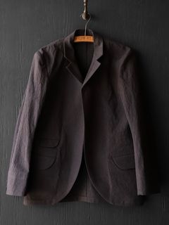 ANCIENT CLOTH BUTLER A JACKET (DEAD LEAF BROWN)