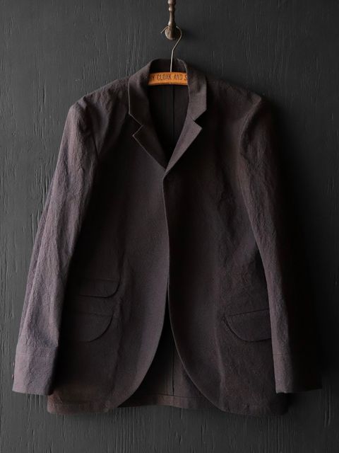 ANCIENT CLOTH BUTLER A JACKET (DEAD LEAF BROWN)