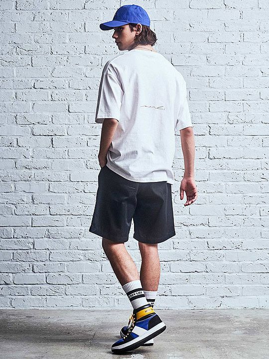 ラインソックス  / LINE SOCKS (BLACK×BLACK)