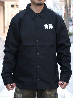 “IDATEN” TC COACH JACKET (BLACK)