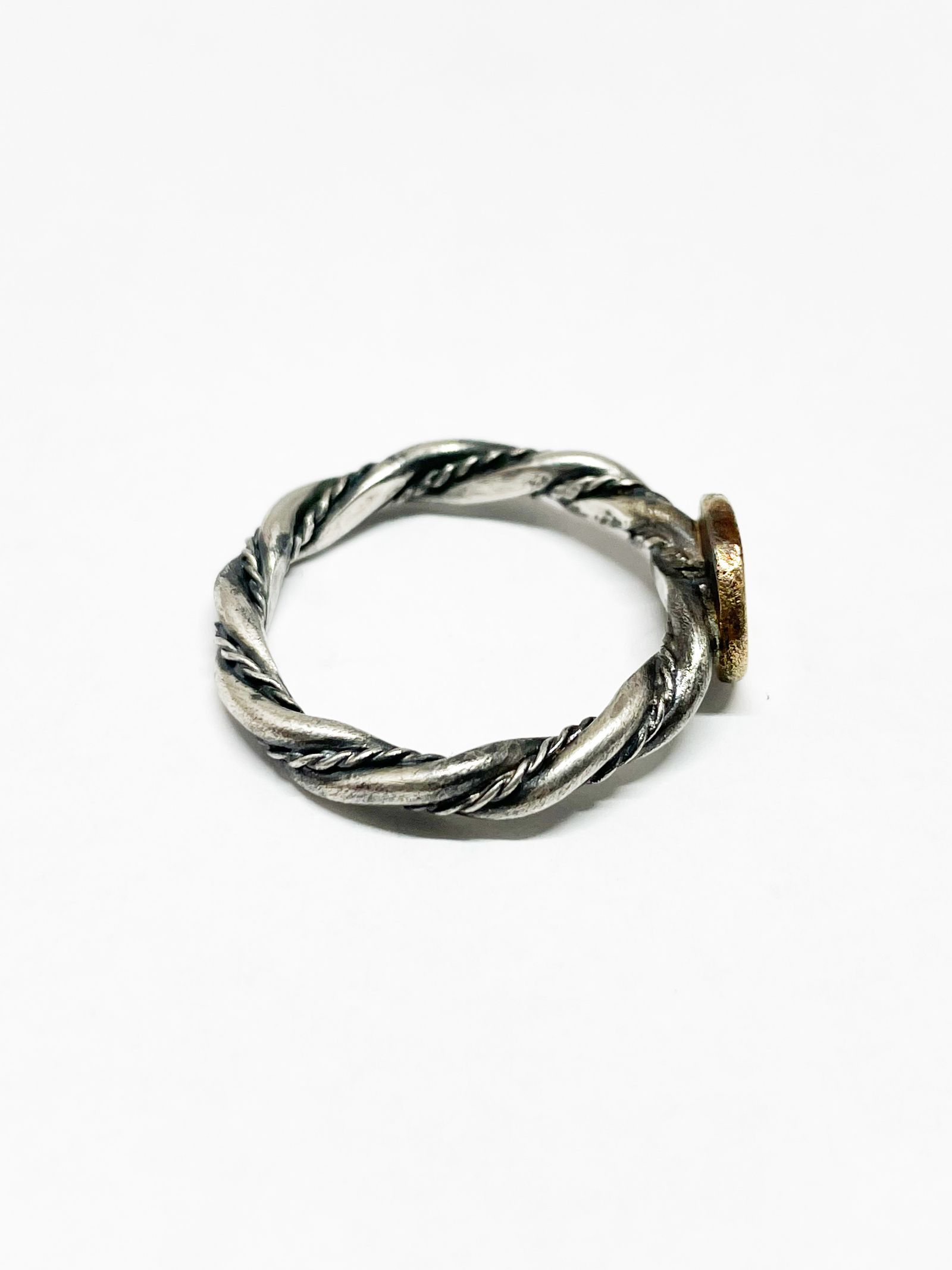 ツイステッド ワイヤーリング "モーターサイクル"/ TWUSTED WIRE RING  "Motorcycle " (LARGE)