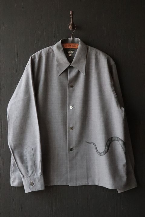 JONSTON SHIRTS "SERPENS" (SMOKE GRAY)
