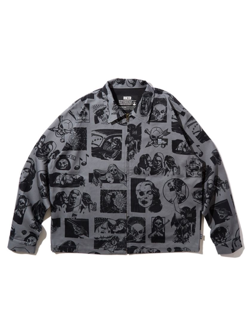 PULP SKULL DRIZZLER (GRAY)