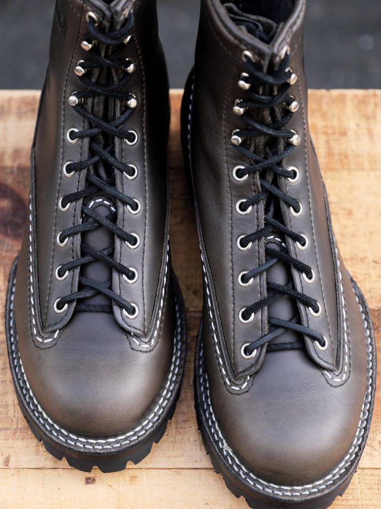 WESCO BOOTS "LEATHER BOOTS LACE" (BLACK)