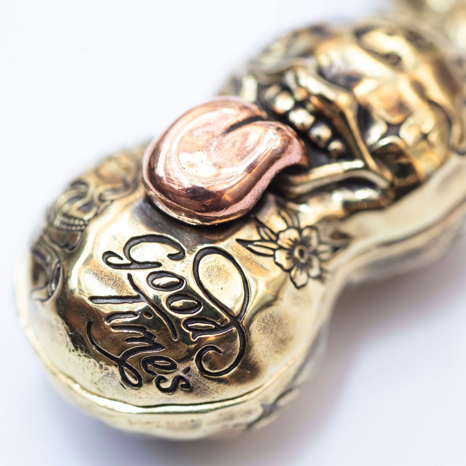 【お取り寄せ注文】BERO TATTOO PEANUTS (MEDIUM) (SLIDE) (BRASSxCOPPER)