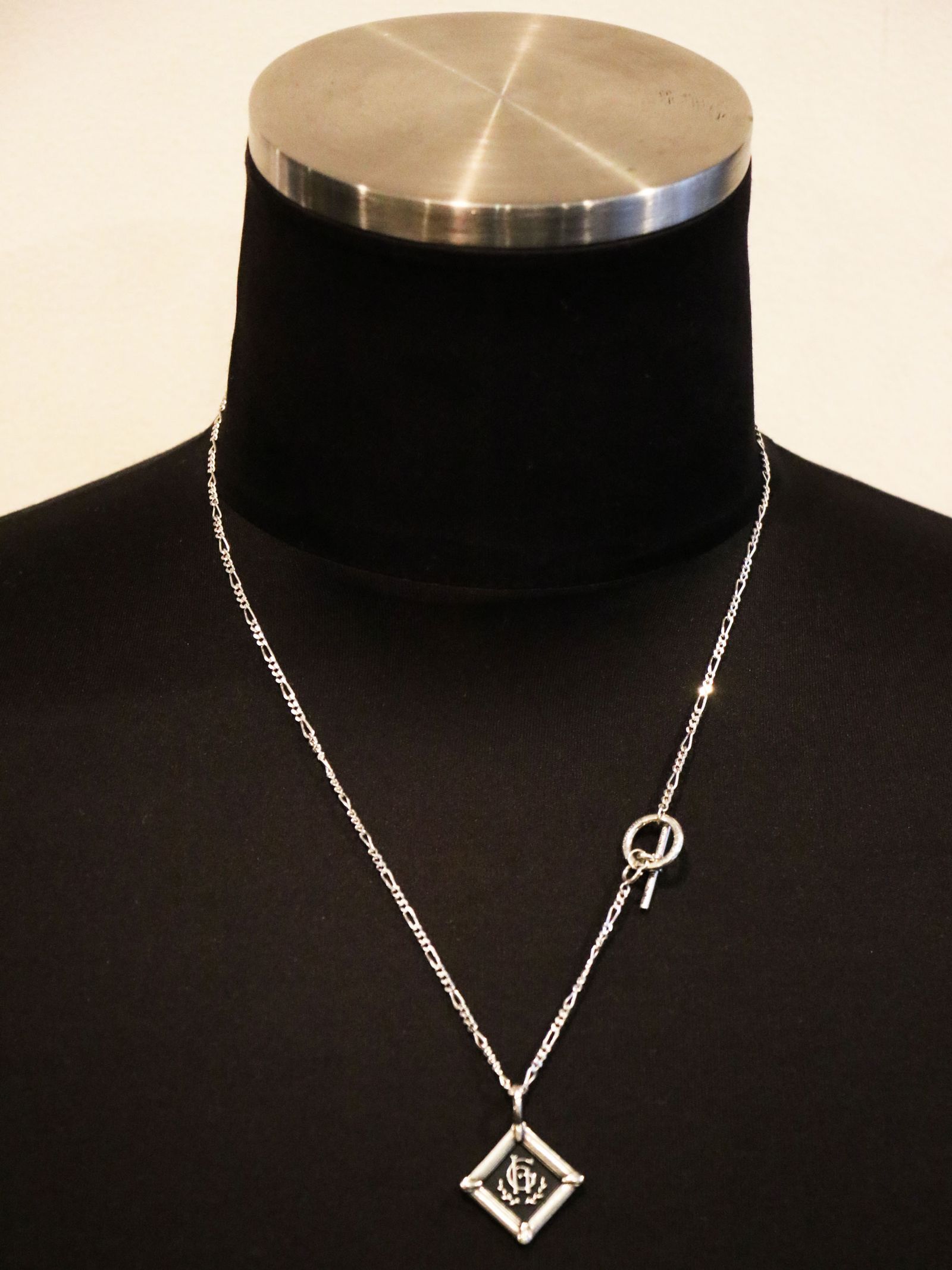 Fob Top & Chain (Silver925)