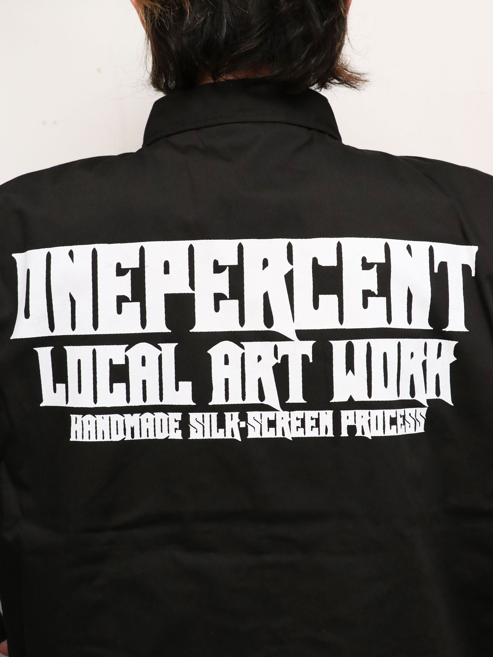 SKANDA ORIGNAL T/C コーチジャケット (ブラック) / SKANDA ORIGNAL  T/C COACH JACKET (BLACK)