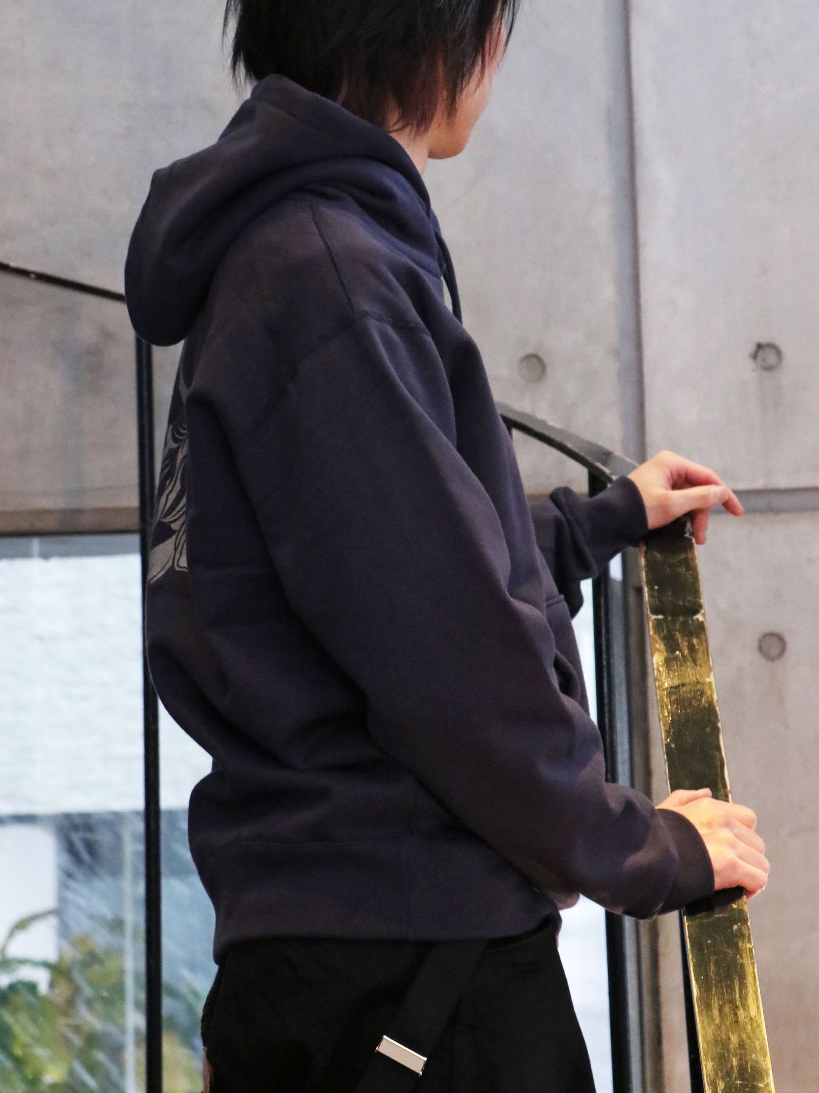 "Year of the ox"オリジナルヘビーオンスパーカー(ネイビー) / "Year of the ox"  ORIGNAL HEAVY OZ PULLOVER (NAVY)