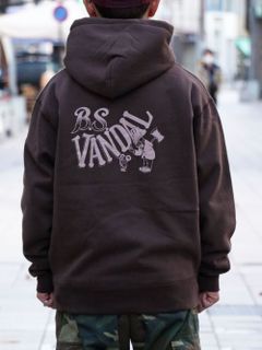 オリジナルヘビーオンスパーカー (ブラウン) / ORIGNAL HEAVY OZ PULLOVER (BROWN)
